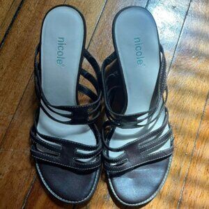 Sandals Y2K Women's Brown and Black